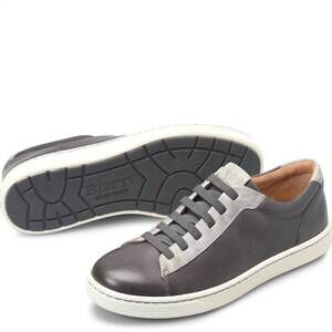 NEW BORN men's allegheny slip on in light grey